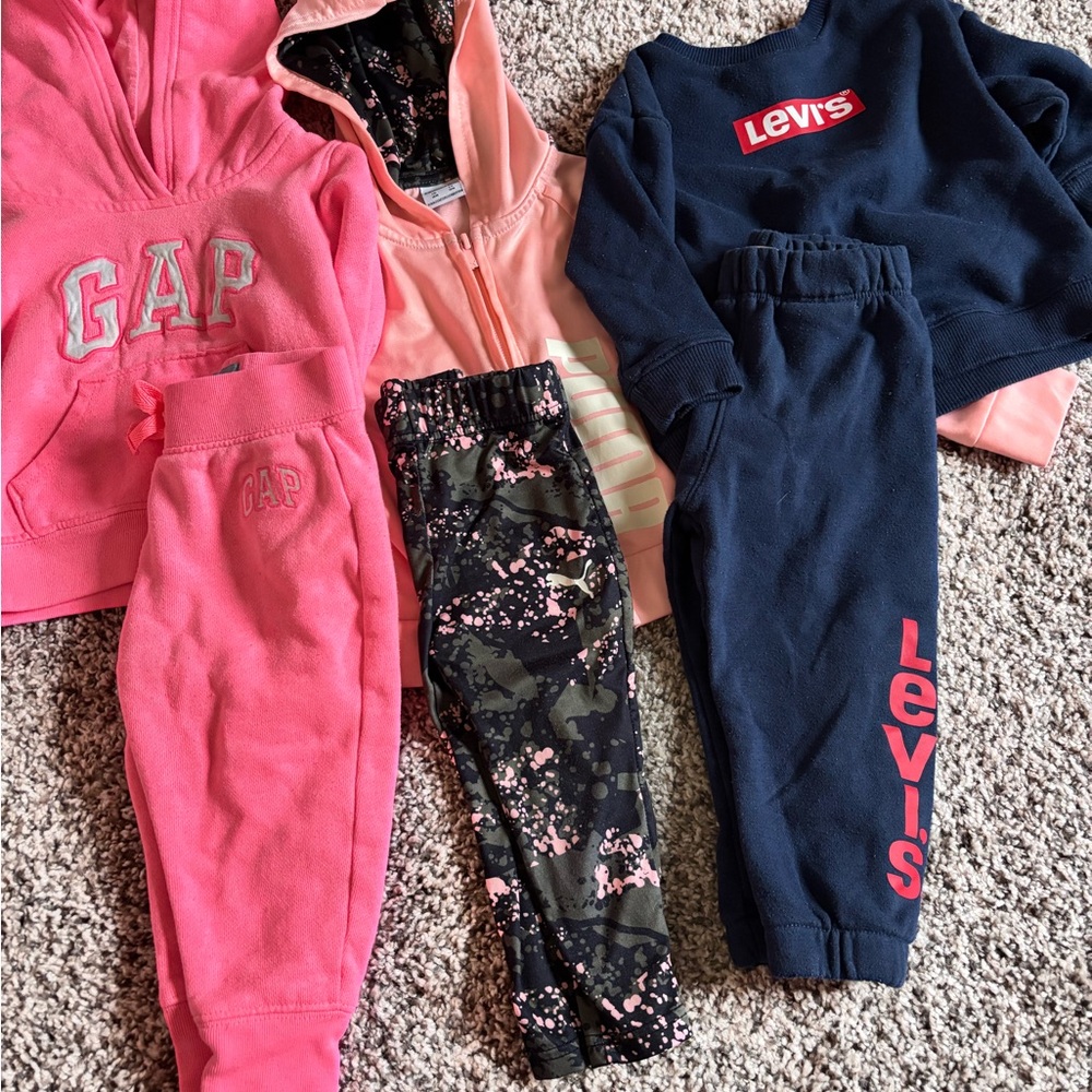 GAP Pink Kids Sweatpants
